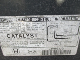 1998 HONDA ACCORD LX GREEN 2.3L VTEC AT A16487